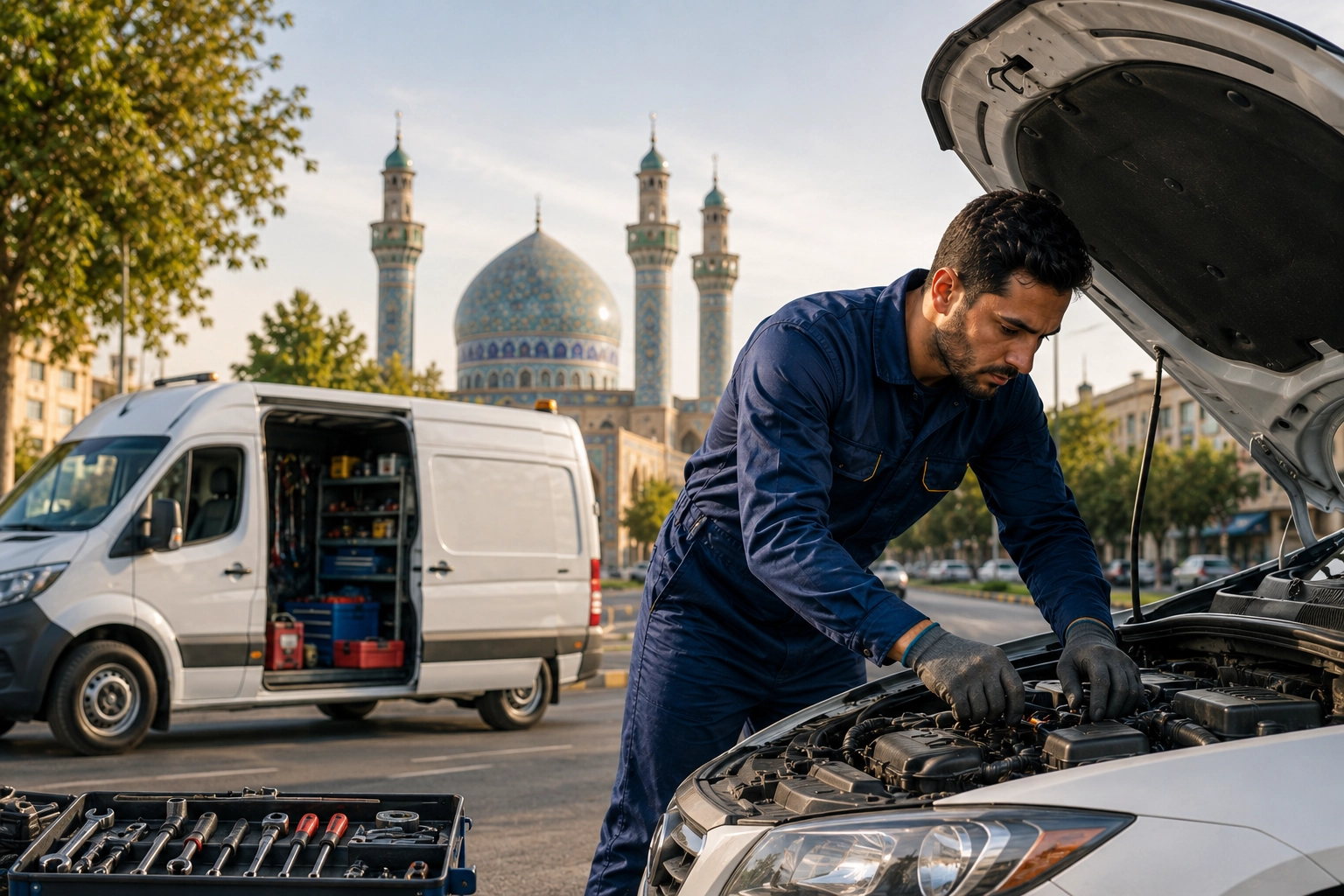 مکانیک سیار شیراز ، مکانیک سیار در شیراز ، بهترین مکانیک سیار شیراز